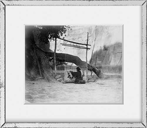 תמונות אינסופיות צילום: אורג השמיכה | Navajo | צפון אמריקה הודי | 1905 | רביית צילום היסטורית